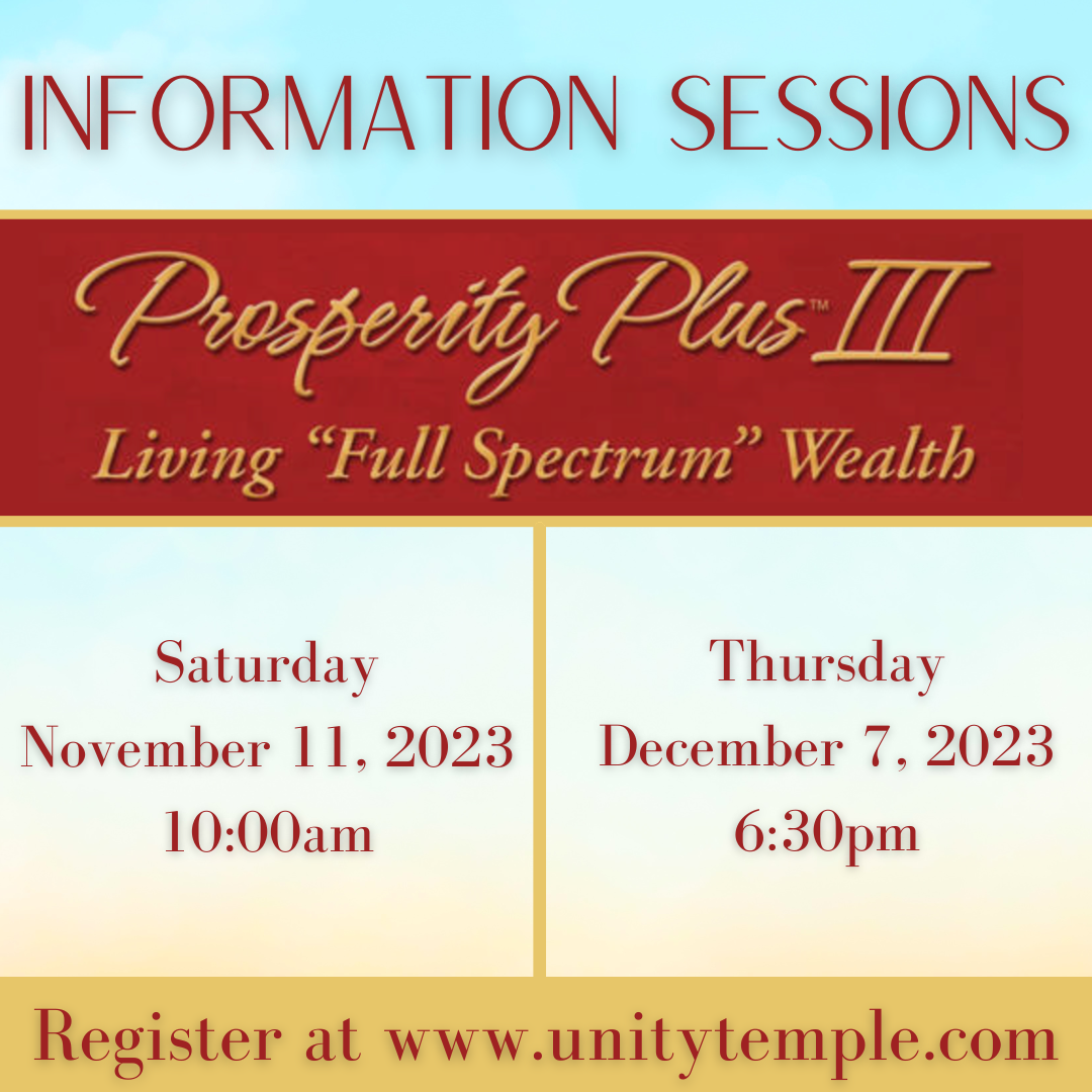Prosperity Plus III Information Session
