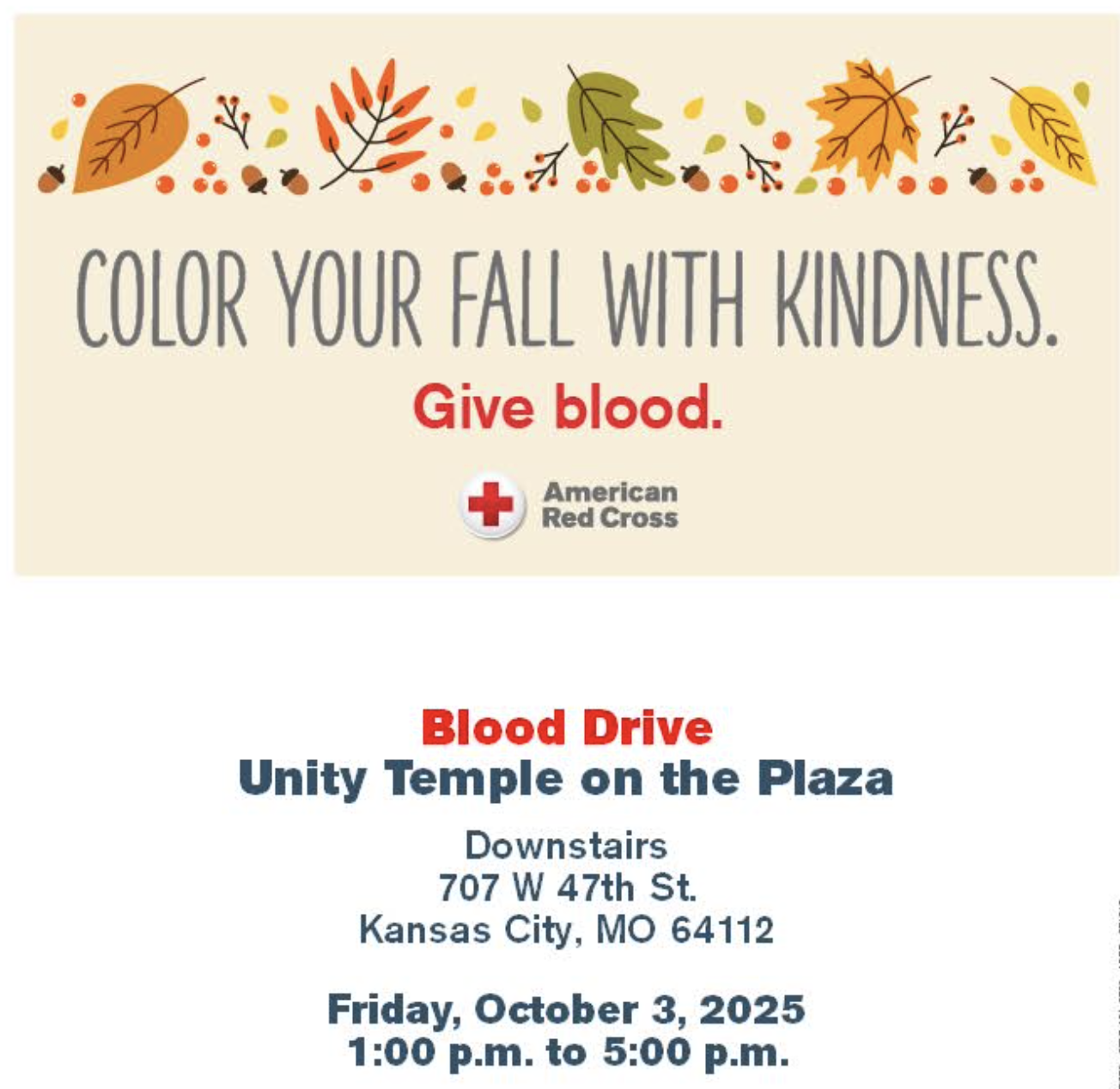 American Red Cross Blood Drive